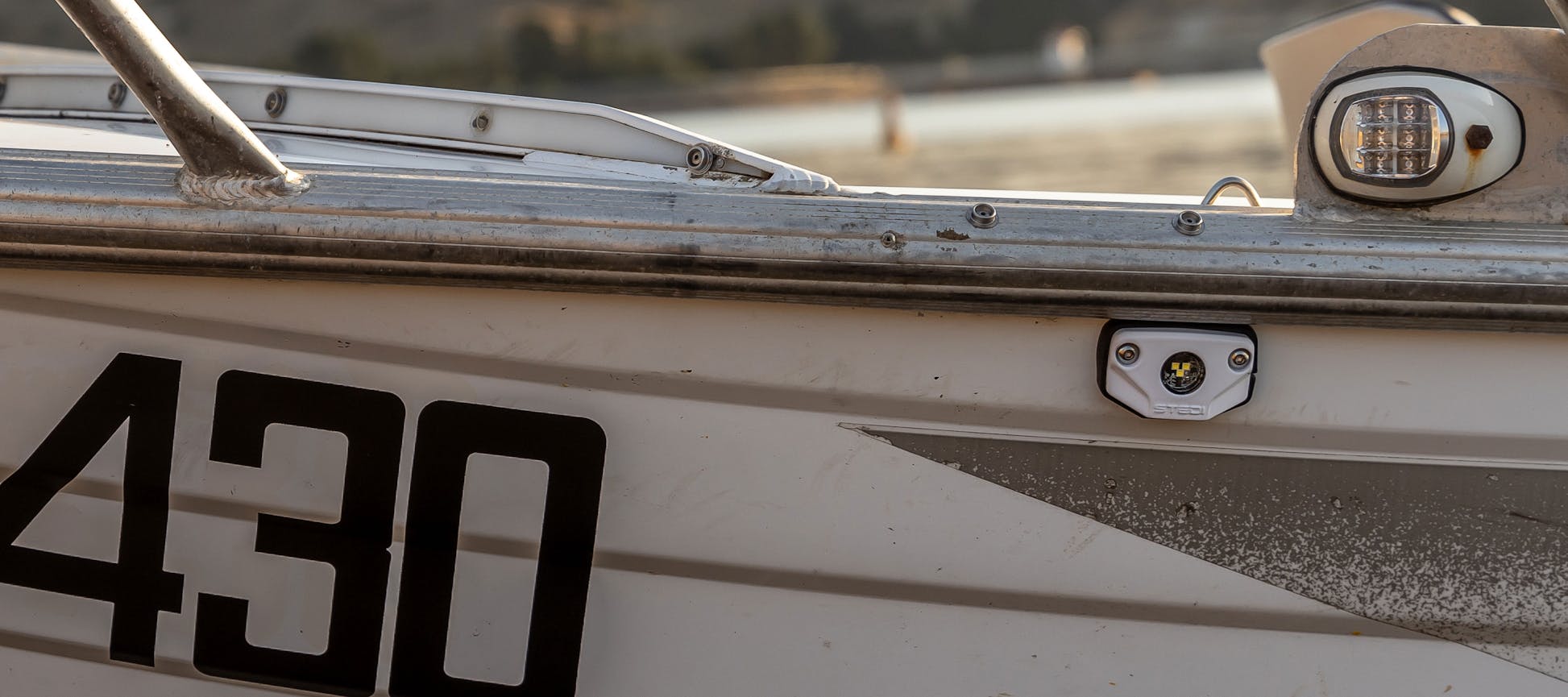 STEDI Surface Single LED Rock Light | Marine White